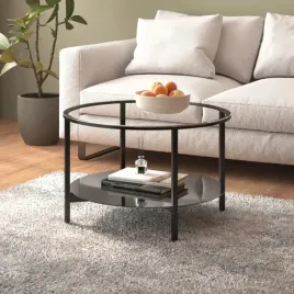 vidaxl-stolik-kawowy-czarna-rama-i-bezbarwne-szklo-hartowane-70-cm
