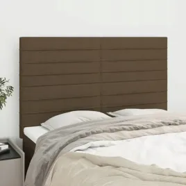 vidaxl-zaglowki-do-lozka-4-szt-ciemnobrazowe-72x5x78-88-cm-tkanina