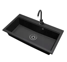 kuchenny-zlewozmywak-granitowy-jednokomorowy-elite-90-bateria-syfon-czarny