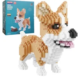 klocki-balody-pies-corgi-mini-blocks-figurka-3d-psy-1380-el