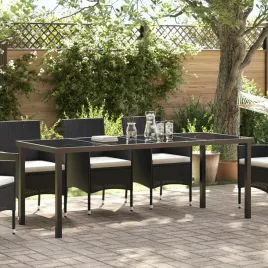stol-ogrodowy-vidaxl-czarny-200x80x73-cm-ze-szkla-hartowanego