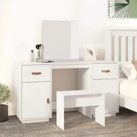 vidaxl-toaletka-z-lustrem-biala-lite-drewno-sosnowe