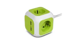 magiccube-poczworne-gniazdko-pradowe-2-wejscia-usb-14m-greenblue-gb118