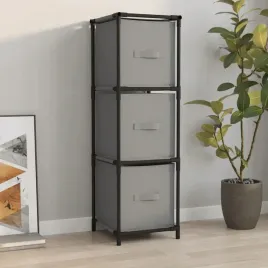 vidaxl-szafka-z-3-szufladami-z-tkaniny-szara-34x34x101-cm-stal