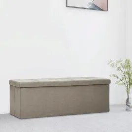 vidaxl-skladana-lawka-ze-schowkiem-kolor-taupe-sztuczny-len