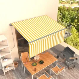 vidaxl-automatycznie-zwijana-markiza-z-zaslona-35x25-m-zolto-biala