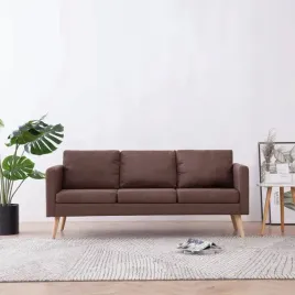 vidaxl-3-osobowa-sofa-tapicerowana-tkanina-brazowa