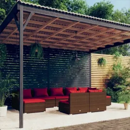 vidaxl-9-cz-zestaw-wypoczynkowy-do-ogrodu-poduszki-brazowy-rattan-pe
