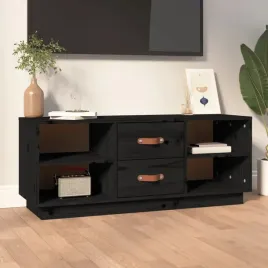 vidaxl-szafka-pod-tv-czarna-100x34x40-cm-lite-drewno-sosnowe
