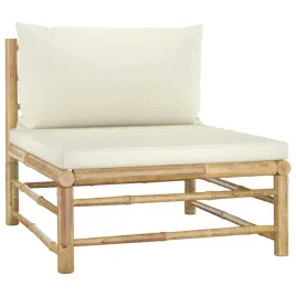 vidaxl-ogrodowa-sofa-srodkowa-smietankowe-poduszki-bambus