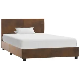 vidaxl-rama-lozka-brazowa-sztuczna-skora-zamszowa-100-x-200-cm