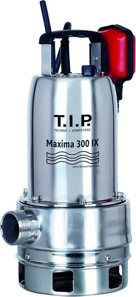 Pompa do wody brudnej czystej FULL INOX 18000l/h 700W Vortex T.I.P.NIEMCY