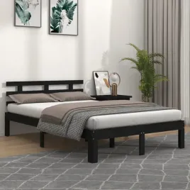 vidaxl-rama-lozka-czarna-lite-drewno-200-x-200-cm