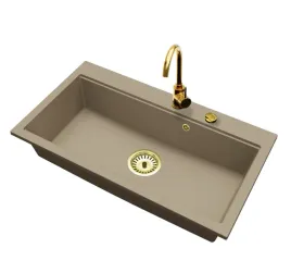kuchenny-zlewozmywak-granitowy-jednokomorowy-elite-90-bateria-syfon-zloty
