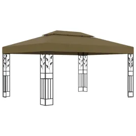 vidaxl-altana-z-podwojnym-dachem-3x4-m-taupe-180-g-m