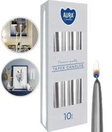 aura-swiece-stolowe-stozkowe-srebrne-metalik-7h-10-szt-s30-213