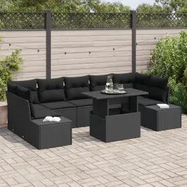 vidaxl-zestaw-sofy-ogrodowej-8-czesciowy-z-poduszkami-czarny-i-szary-rattan