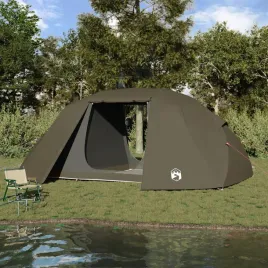 vidaxl-namiot-wedkarski-brazowy-poliester-namiot-dla-7-osob-skladany