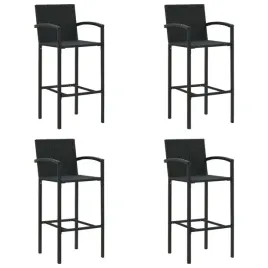 vidaxl-stolki-barowe-4-szt-czarne-rattan-pe