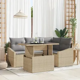 vidaxl-zestaw-5-czesciowy-sofy-ogrodowej-z-poduszkami-bezowy-poly-rattan