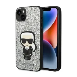 karl-lagerfeld-glitter-flakes-ikonik-etui-iphone-14-plus-srebrny