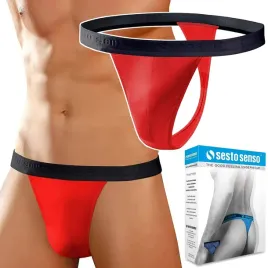 stringi-meskie-wygodne-majtki-bawelniane-sesto-senso-stm01-czerwone-xxl