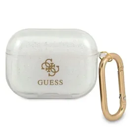 guess-colored-glitter-etui-airpods-pro-przezroczysty