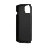 guess-saffiano-triangle-logo-case-etui-iphone-14-plus-srebrny-rozszerzenie-podstawka