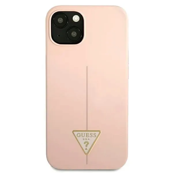 guess-silicone-triangle-logo-etui-iphone-13-mini-rozowy-przeznaczenie-apple