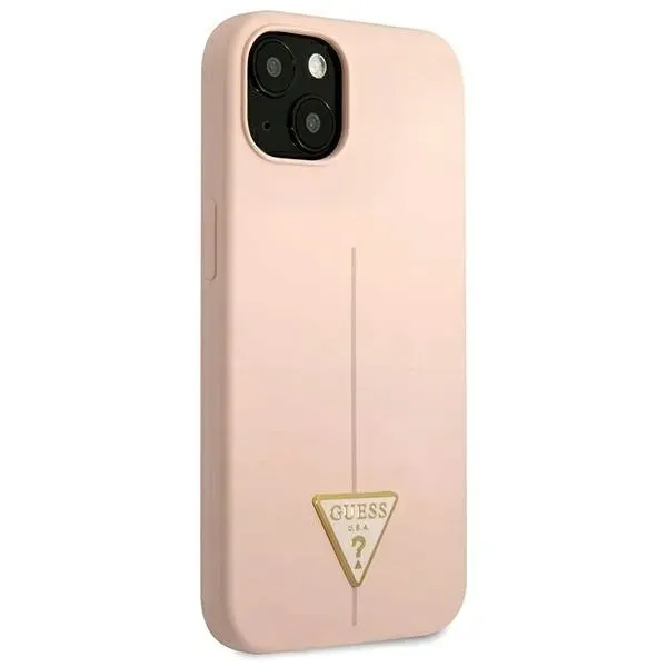 guess-silicone-triangle-logo-etui-iphone-13-mini-rozowy