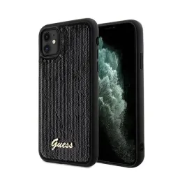 guess-sequin-script-metal-etui-iphone-11-czarny