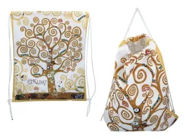 worek-na-plecy-g-klimt-drzewo-biale-tlo-carmani