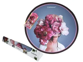 podkladka-na-stol-okragla-l-lozano-kwiaty-na-glowie-rozowe-carmani