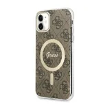 guess-4g-magsafe-etui-iphone-11-brazowy