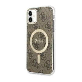 guess-4g-magsafe-etui-iphone-11-brazowy