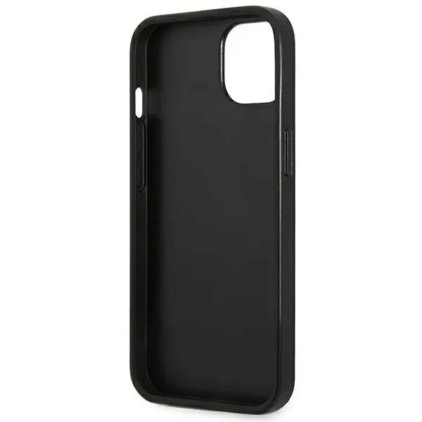 guess-saffiano-triangle-logo-case-etui-iphone-13-srebrny-rozszerzenie-podstawka