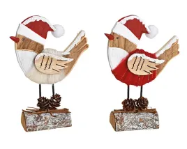 figurka-ptaszek-w-czapce-mikolaja-duzy-13x17x5cm