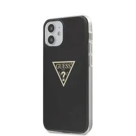 guess-metallic-triange-etui-iphone-12-mini-czarny