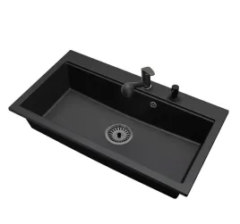 kuchenny-zlewozmywak-granitowy-jednokomorowy-elite-90-bateria-syfon-chrom