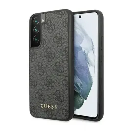 guess-4g-metal-logo-etui-samsung-galaxy-s23-szary