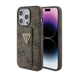 guess-grip-stand-4g-triangle-strass-logo-etui-iphone-15-pro-max-brazowy