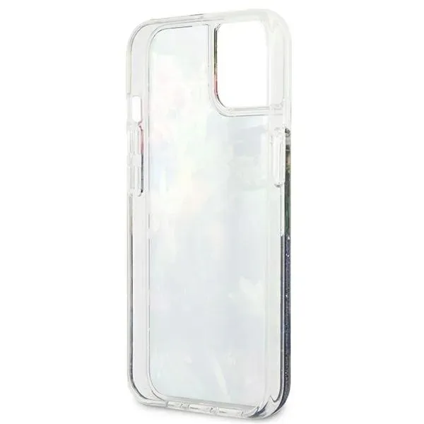 guess-liquid-glitter-flower-etui-iphone-13-mini-niebieski-rozszerzenie-podstawka