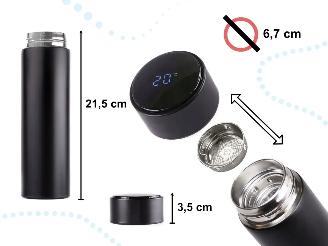 kubek-termiczny-termos-smart-led-500ml-czarny-stan-nowy