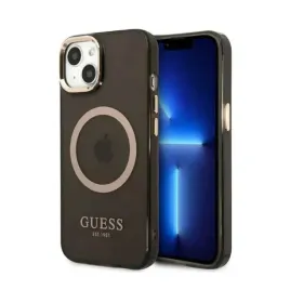 guess-gold-outline-translucent-magsafe-etui-iphone-13-czarny