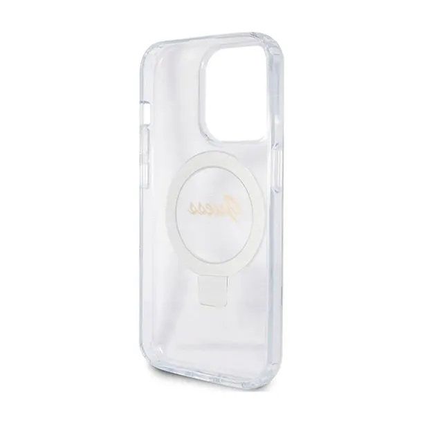 guess-ring-stand-script-glitter-magsafe-etui-iphone-15-pro-przezroczysty-funkcje-pochlanianie-wstrzasow