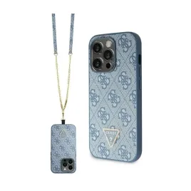 guess-crossbody-4g-metal-logo-etui-iphone-14-pro-niebieski