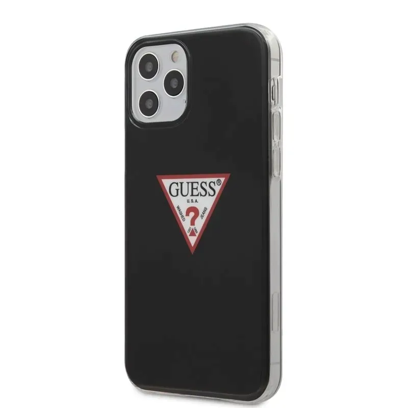 guess-triangle-logo-etui-iphone-12-iphone-12-pro-czarny