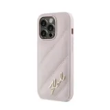 karl-lagerfeld-diagonal-quilted-script-etui-iphone-14-pro-max-rozowy-stan-nowy
