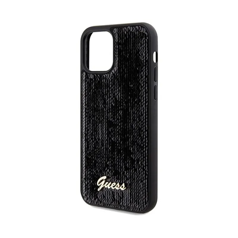 guess-sequin-script-metal-etui-iphone-12-iphone-12-pro-czarny