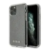guess-glitter-case-etui-iphone-11-pro-silver